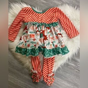 Jingle bell rock cheeky Plum dress